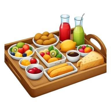 Food Serving Tray sticker