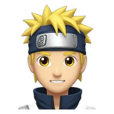 Naruto qui mmmmm sticker