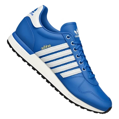 adidas bleu  sticker
