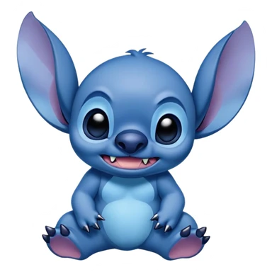 Stitch from lilo and stitch sticker