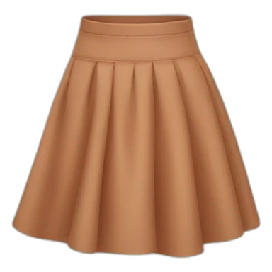 small skirt lifted by strong wind sticker