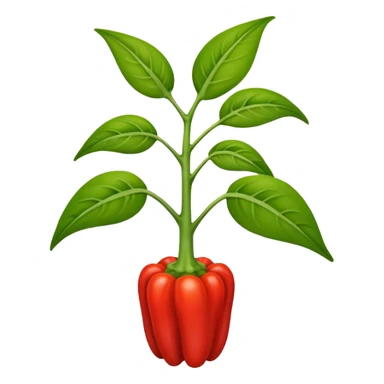 pepper plant sticker
