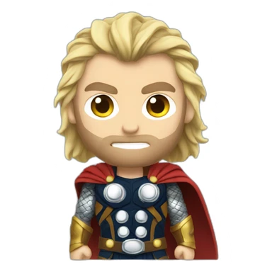 Thor god of thunder sticker