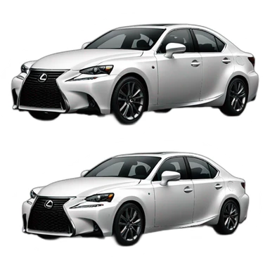 Black Lexus is 200t 2017 sticker