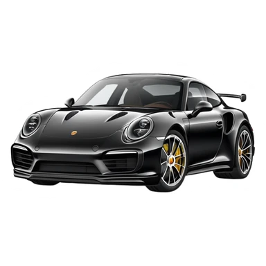 Porsche 911 turbo s sticker