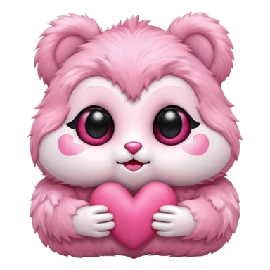 Erotic Sex plush toy full height  sticker