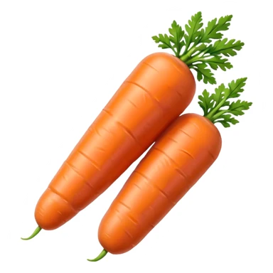 carrot orange vienna sausages sticker