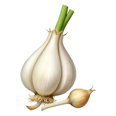 garlic bulbs sticker
