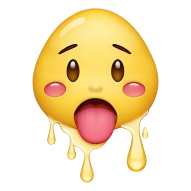 Emojis triste con la lengua afuera  sticker