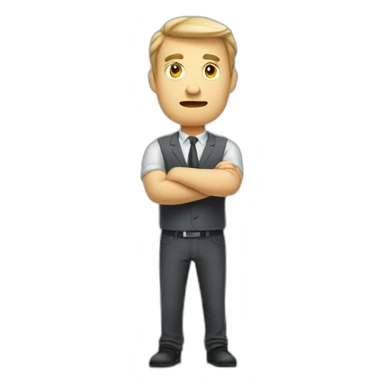 white-skin-man-in-plain-hr-manager-crossed-arms-angry-profile-image sticker