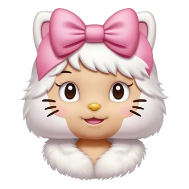 hello kitty smiling  sticker