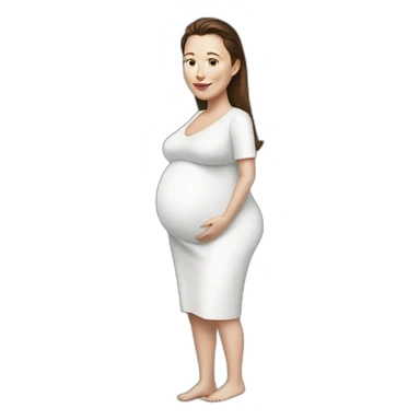 Elon musk pregnant full body sticker
