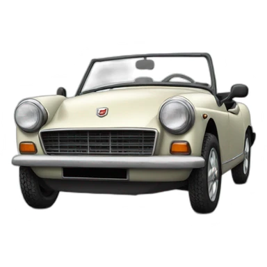 French MG Midget rwa sticker