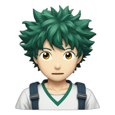 izuku midoriya sticker