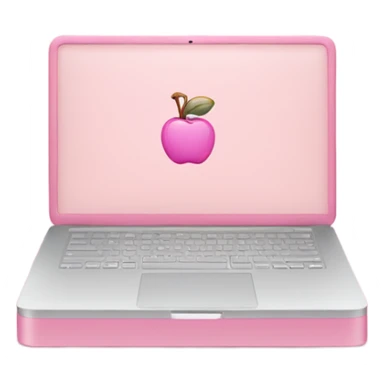school aestetic macbook pink sticker