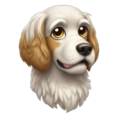 griffon dog that is very smart sticker