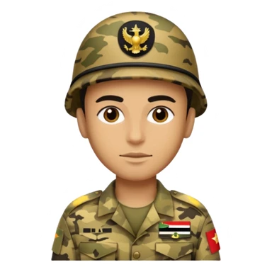 Iraqi military sticker