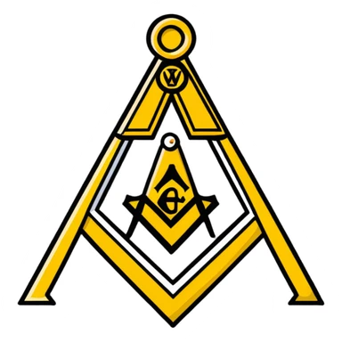freemason symbol sticker