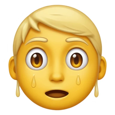 I want the emoji to be dizzy and sweaty and sweaty and transparent with yellow skin color and bold like all emoji’s  sticker