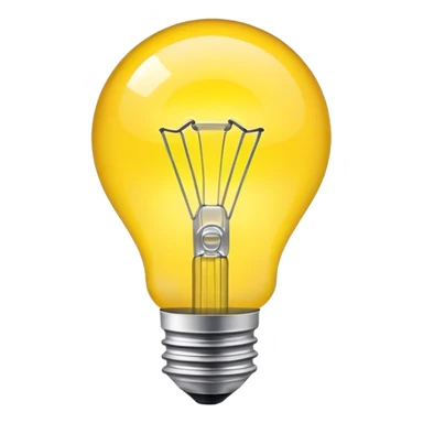 idea bulb sticker