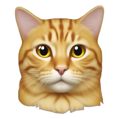 Trump in a cat sticker