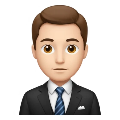 investor, one person sticker