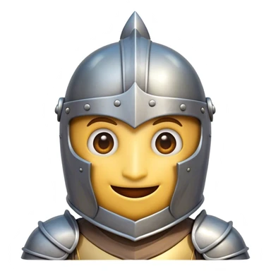 Clash of Clans aesthetic Comical Knight Portrait Emoji, Head tilted dramatically with an exaggerated, fun expression and wide, comically expressive eyes behind a quirky open helm, featuring a sturdy, cartoonish armored build with playful detailing and natural skin tone, Simplified yet hilariously expressive features, highly detailed, glowing with a slightly sassy metallic glow, high shine, dramatic yet playful, stylized with an air of cheeky medieval mischief, soft glowing outline, capturing the essence of a meme-worthy knight who brings lighthearted fun to epic battles! sticker