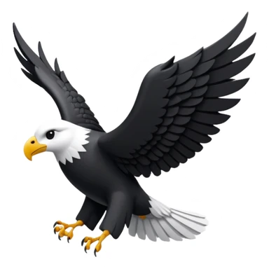 Bloc avec des ailes noirs et blancs carrés sticker