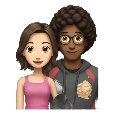 Sasha Spielberg with dj sticker