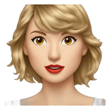 Taylor Swift selfie sticker
