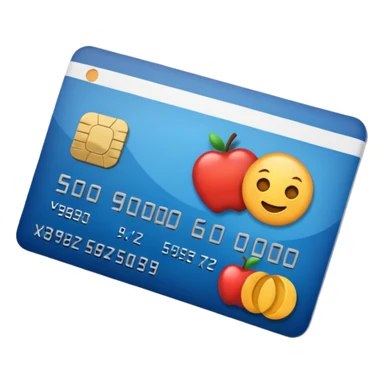 credit card sticker