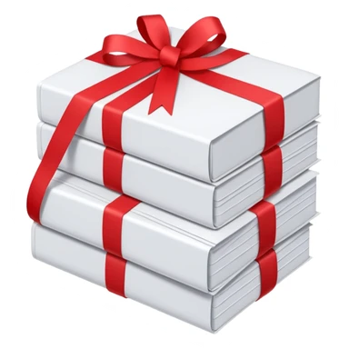 stack of stamped unopened letters sticker