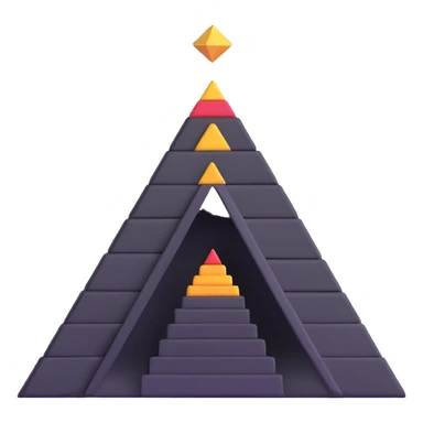 Toltec pyramid sticker