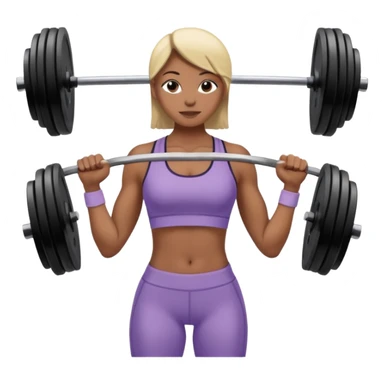 weights gym sticker