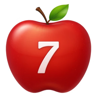 From the bottom right Now more apple emoji like (simpler), with the 707 bigger and more obvious sticker