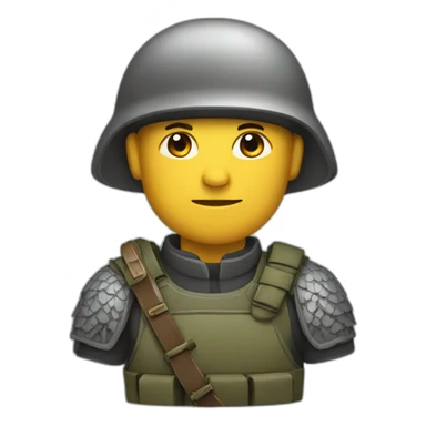 Moine soldat sticker