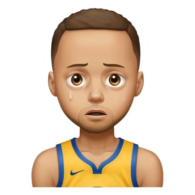 Stephen curry crying sticker