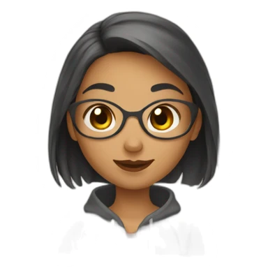 une fille qui se fait ecraser par un lapin sticker