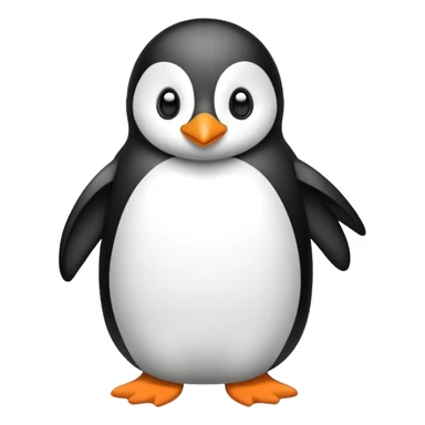 Penguin wearing socks  sticker
