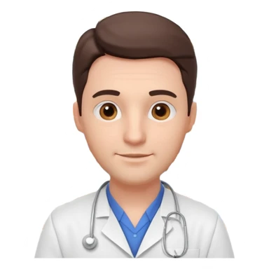 male pharmacist portrait, head and shoulders only, wearing a pharmacy apron, friendly expression, medicine shelves visible in background, retail pharmacy vibe, 3D cartoon, mobile game icon style, no text, no watermark
 sticker