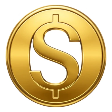 $ dollar symbol sticker