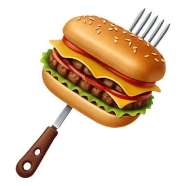 Une broche à kebab sticker