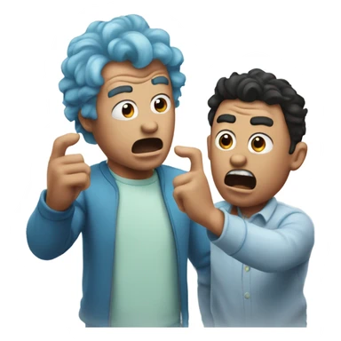 Sully yelling at Mike  sticker