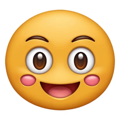 Emoji Sigma con mewing,una mandíbula muy marcada y con una ceja levantada y la otra abajo sticker