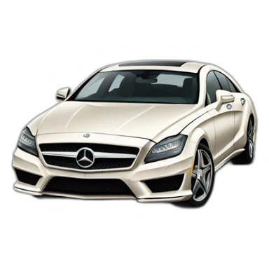 Mercedes cls sticker