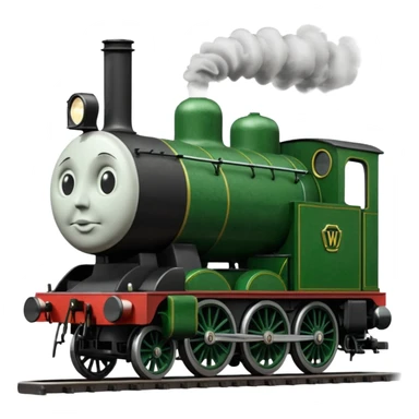 GWR 1400 Class Oliver with a face on it  sticker