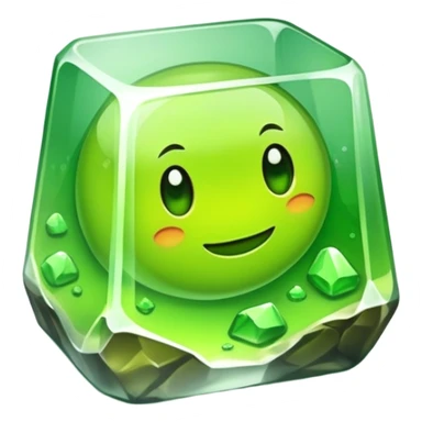 Chartreuse on the rocks sticker