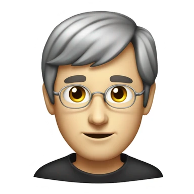 young Steve Jobs by Walter Isaacson sticker