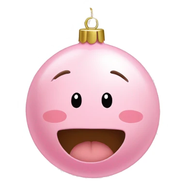 Baby Pink ornaments ￼ sticker