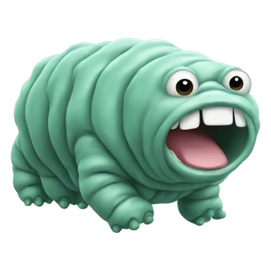Happy Tardigrade  sticker